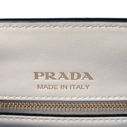 Prada Saffiano City Calfskin Medium Bibliothèque Top Handle Bianco Begon 6 of 11