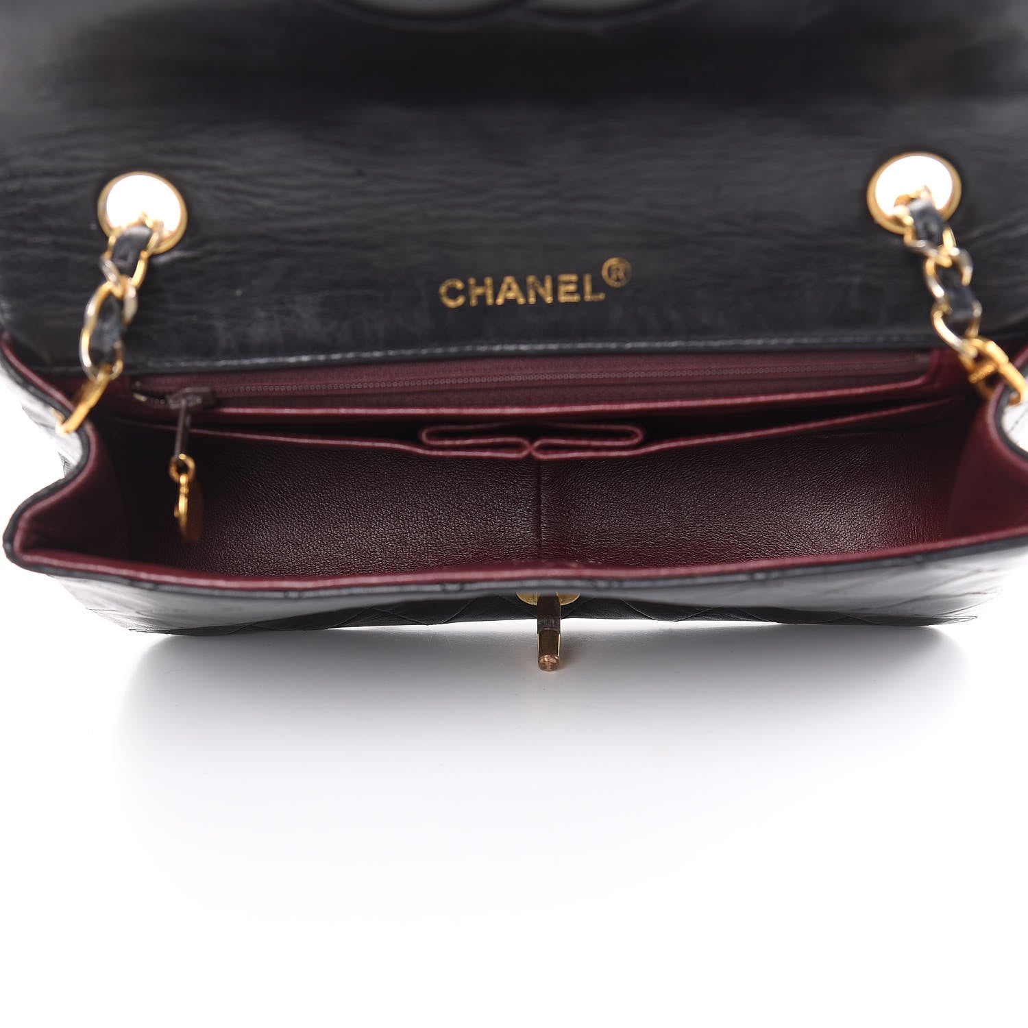 Chanel Lambskin Quilted Small Single Flap Black 5 of 21