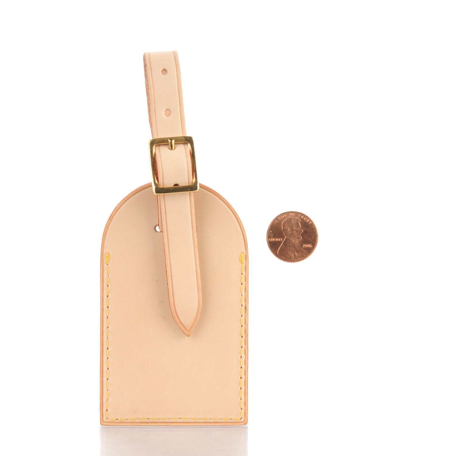 Louis Vuitton Vachetta Luggage Tag 2 of 3