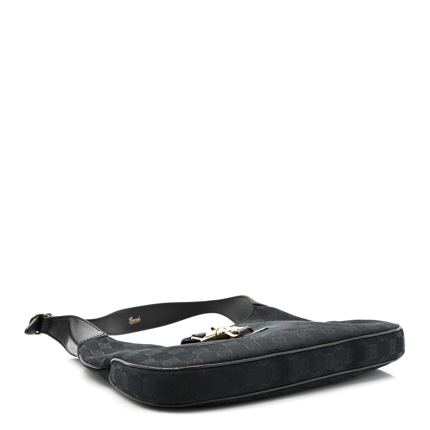 Monogram Small Jackie O Hobo Black