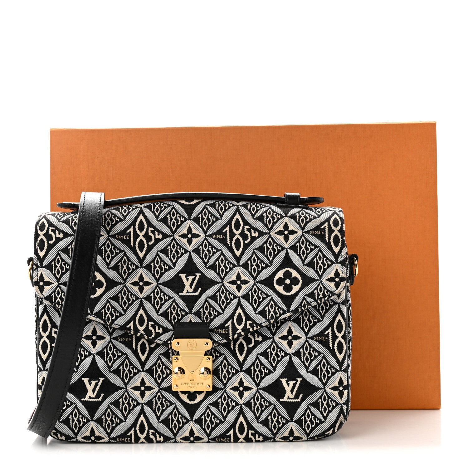 Louis Vuitton Jacquard Since 1854 Pochette Metis Grey 11 of 11