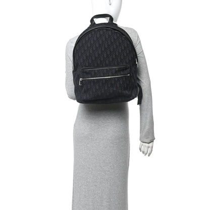 Christian Dior Oblique Calfskin Rider Backpack Black 2 of 10