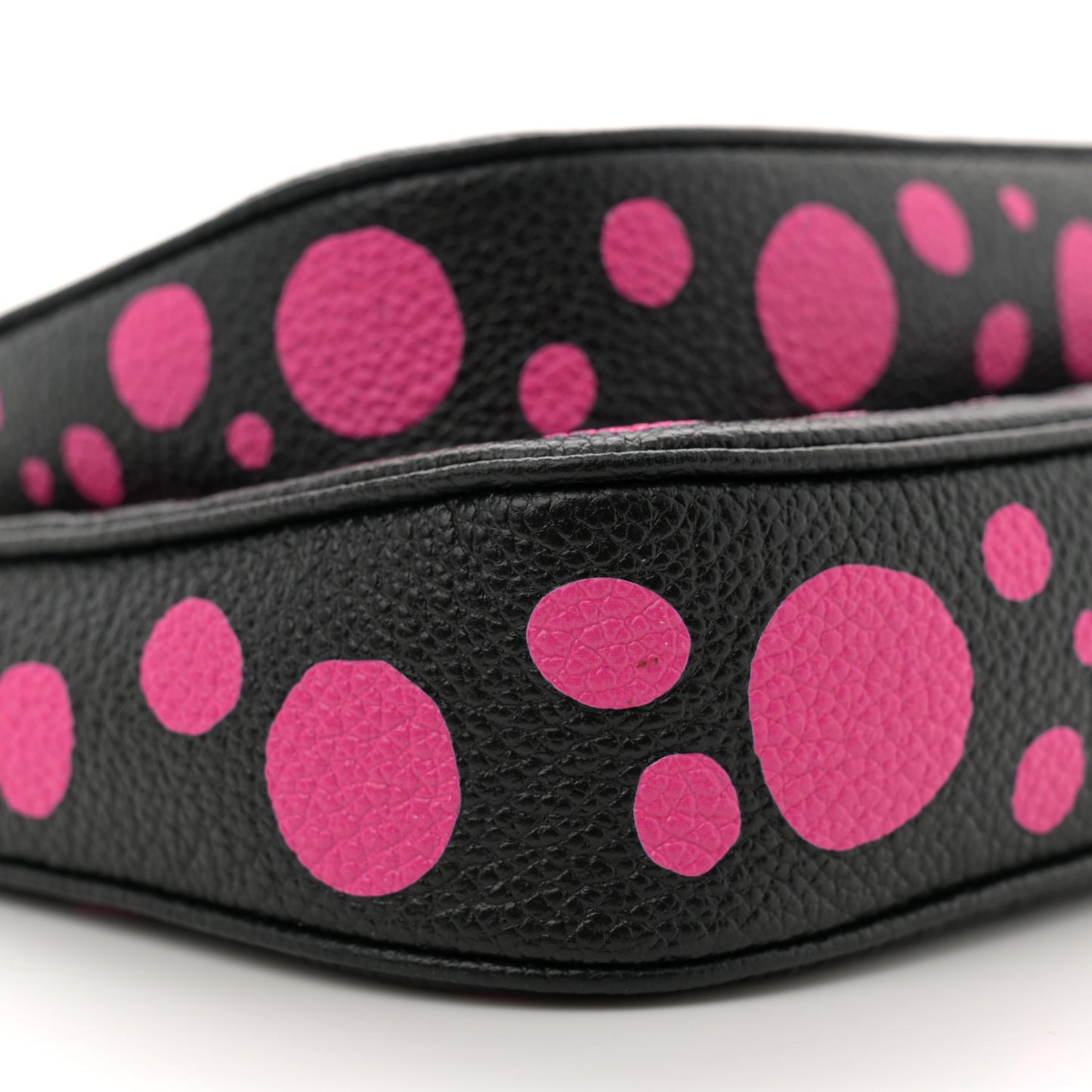 LV X YK Empreinte Multi Pochette Accessories Black Fuchsia