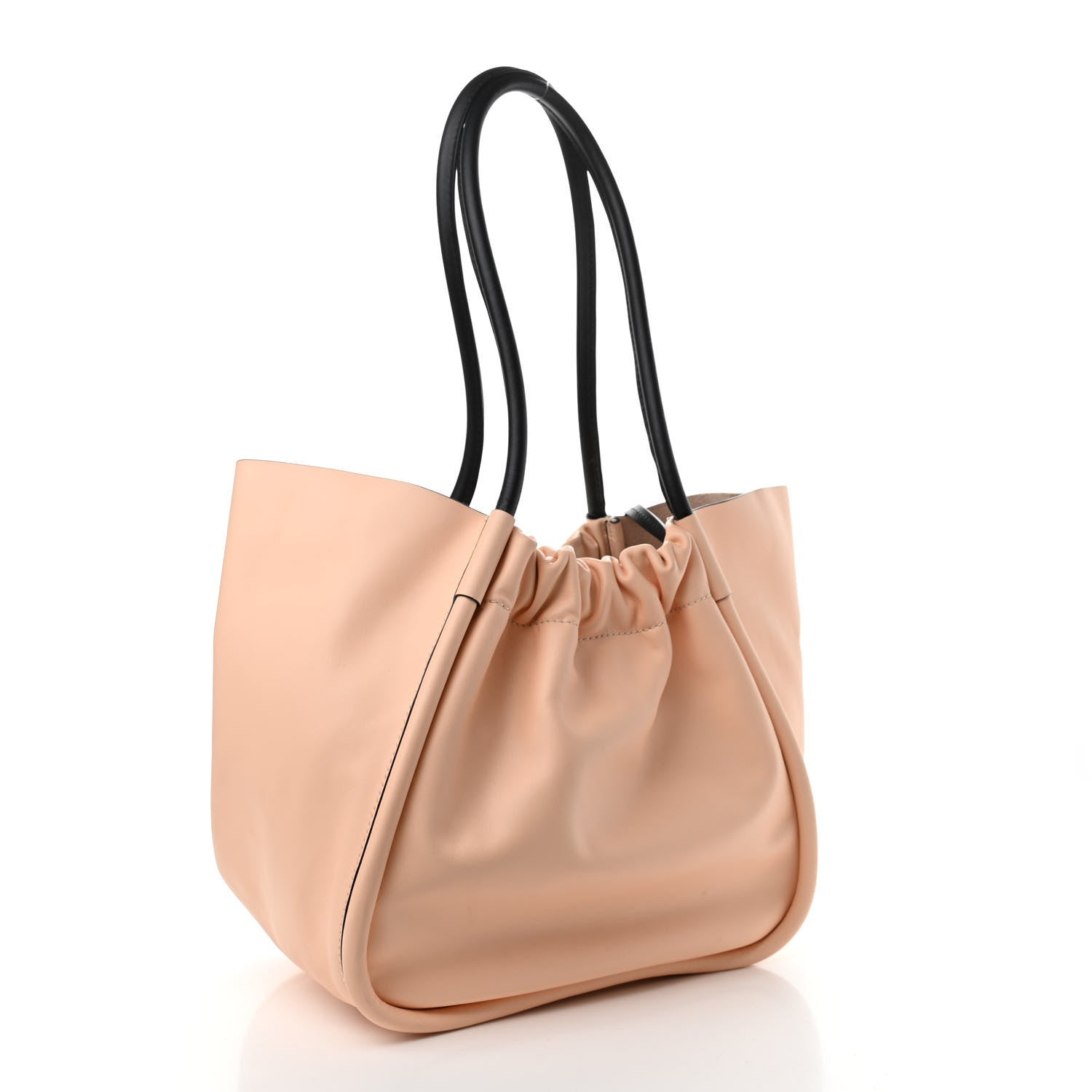 Proenza Schouler Calfskin Large Ruched Tote Peach 4 of 11