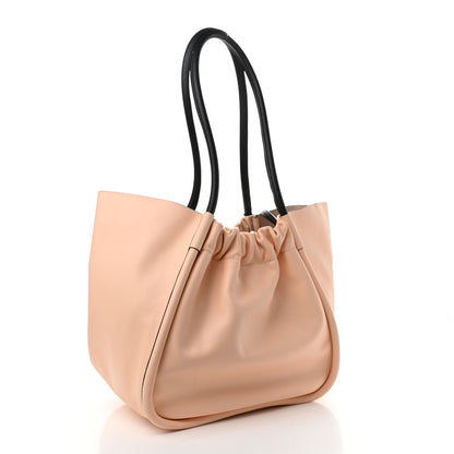 Proenza Schouler Calfskin Large Ruched Tote Peach 4 of 11