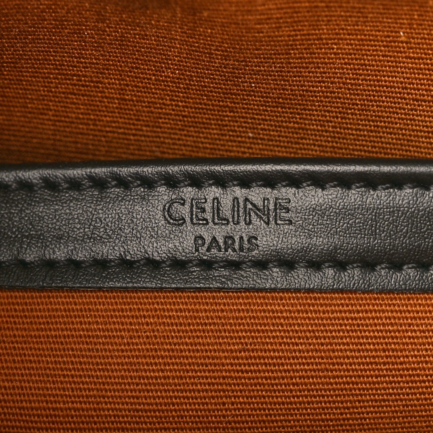 Celine Triomphe Canvas Medium Messenger Bag Black 6 of 10