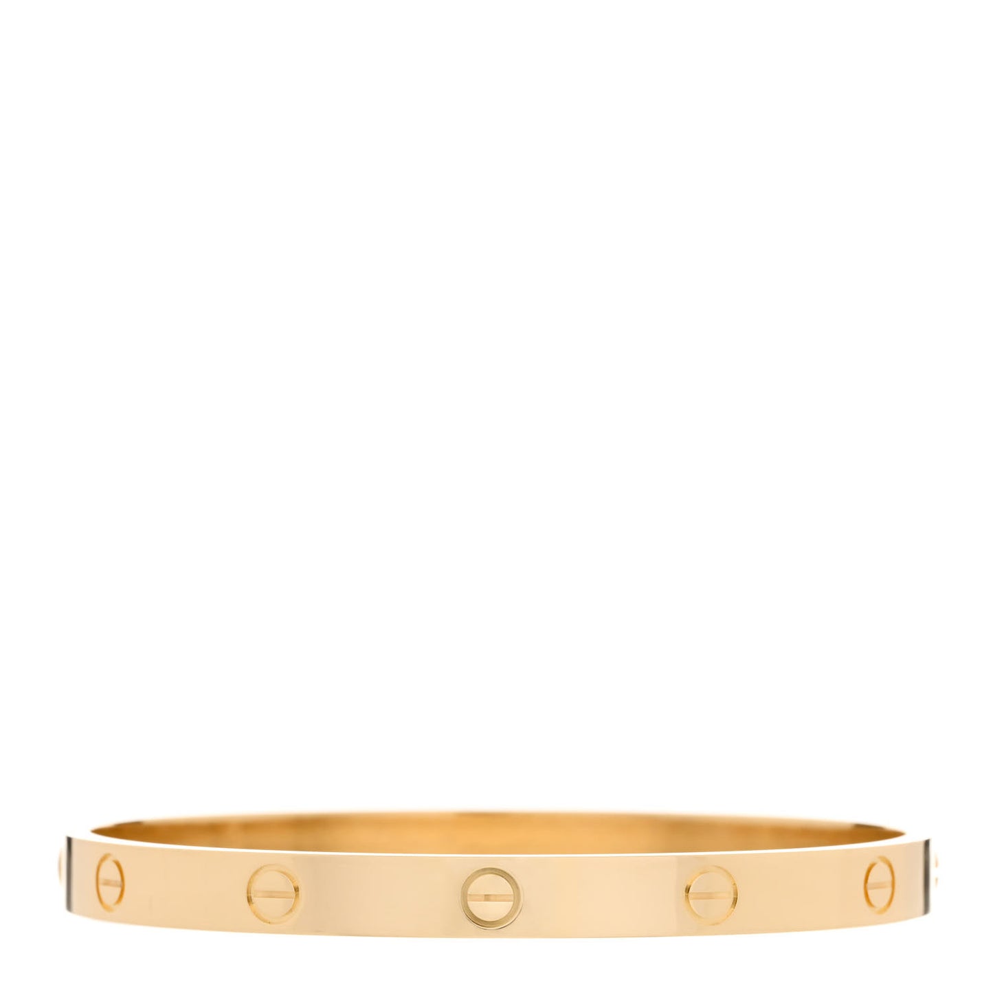 18K Yellow Gold LOVE Bracelet 19