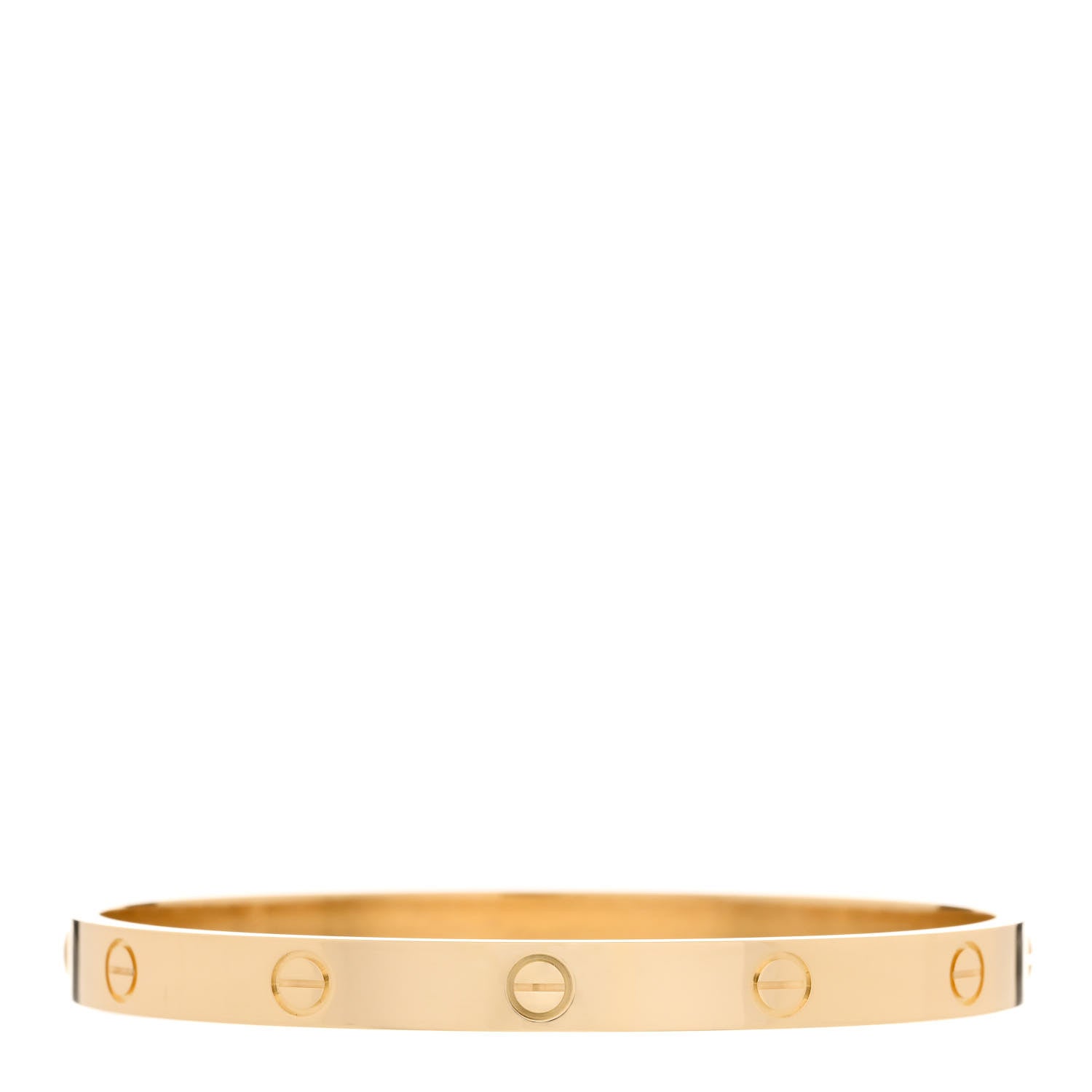 Cartier 18K Yellow Gold LOVE Bracelet 19 2 of 4