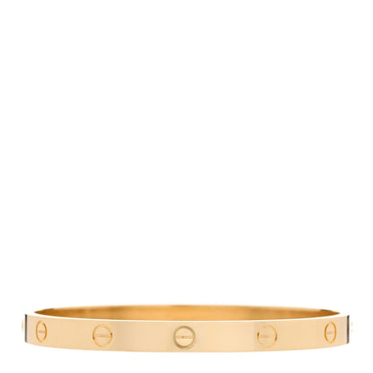 Cartier 18K Yellow Gold LOVE Bracelet 19 2 of 4