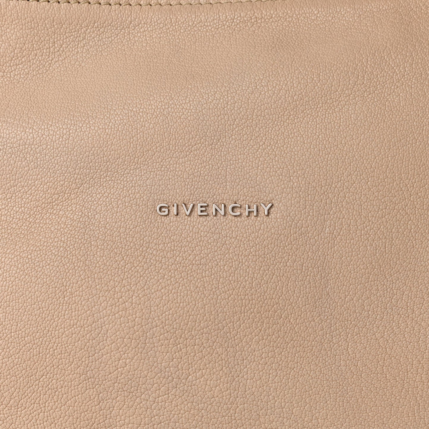 Sugar Goatskin Large Pandora Beige