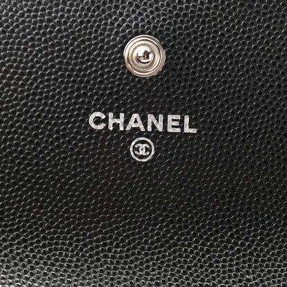 Chanel Caviar Quilted Long Boy Flap Wallet Blackaviar Quilted Boy Flap Wallet Black 6 of 8