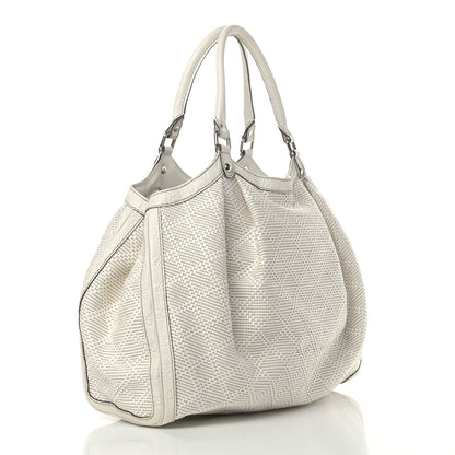 Gucci Woven Raffia Diamante Large Sukey Tote Off White 2 of 4