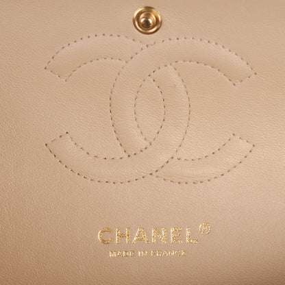Chanel Caviar Quilted Medium Double Flap Beige Clair 5 of 7