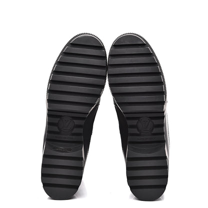 Louis Vuitton Suede Calfskiin Catogram Laureate Platform Desert Boots 37.5 Black Marron 5 of 8