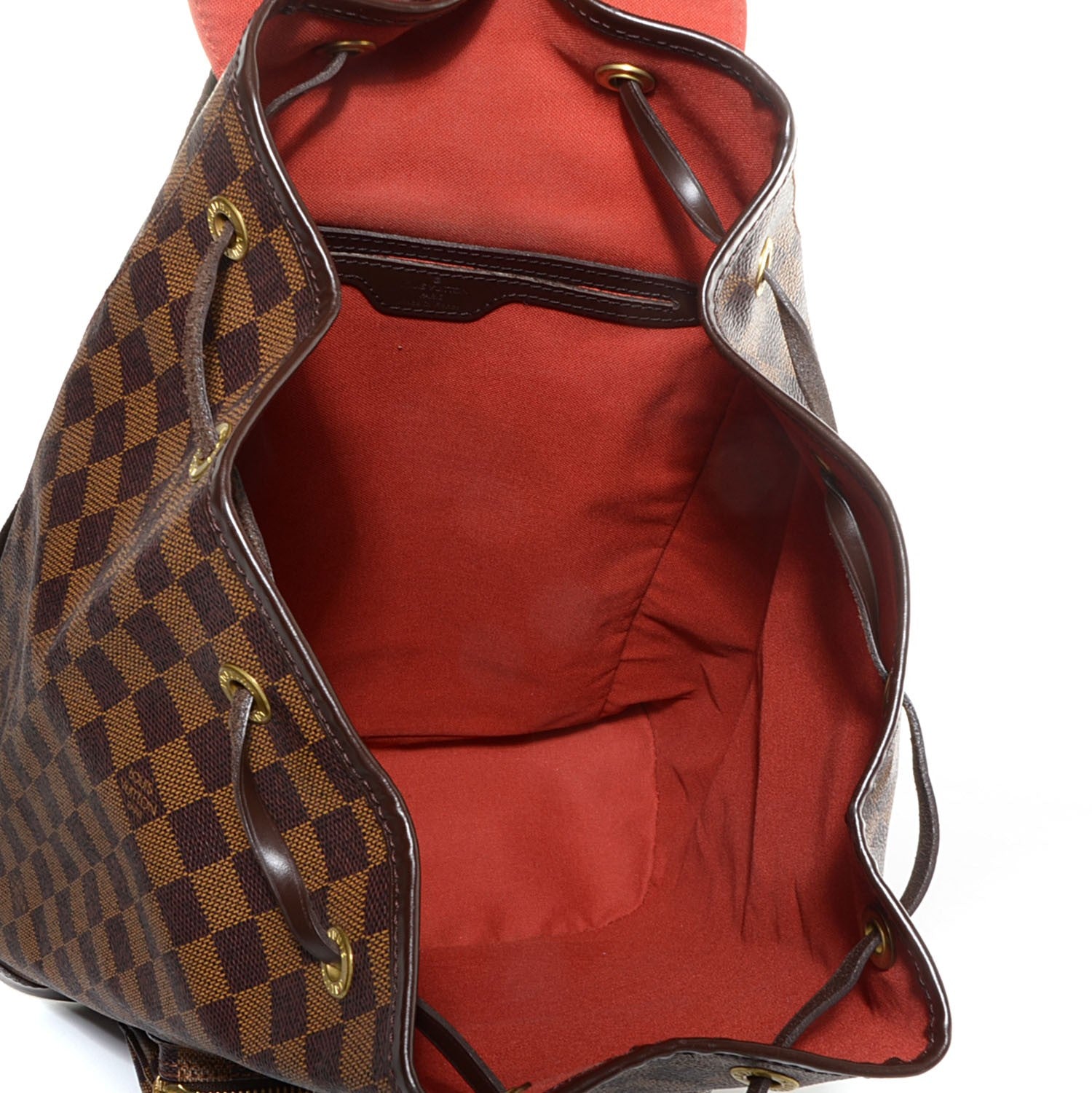 Louis Vuitton Damier Ebene Montsouris GM Backpack 5 of 7