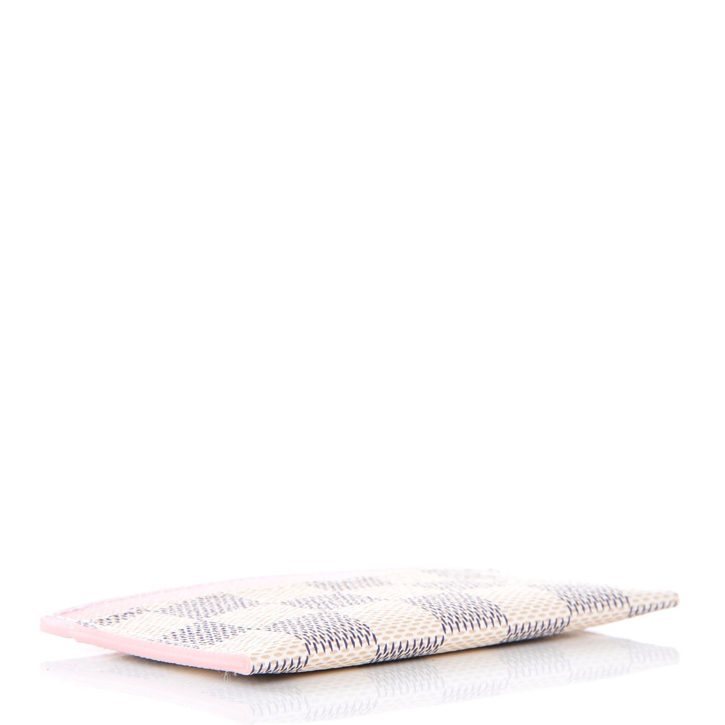 Damier Azur Daily Card Holder Rose Ballerine