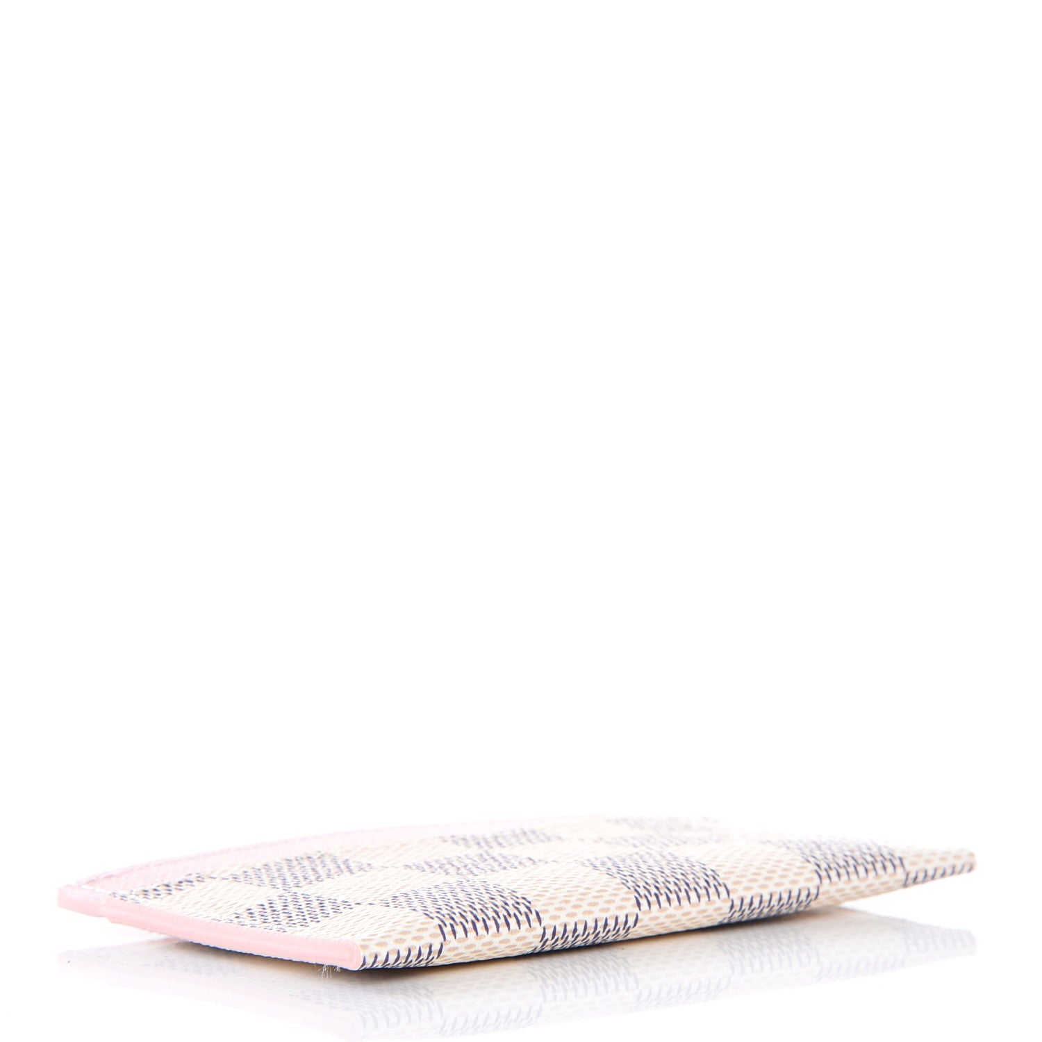 Louis Vuitton Damier Azur Daily Card Holder Rose Ballerine 3 of 8