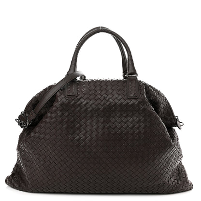 Bottega Veneta Nappa Intrecciato Medium Convertible Tote Ebano 1 of 10