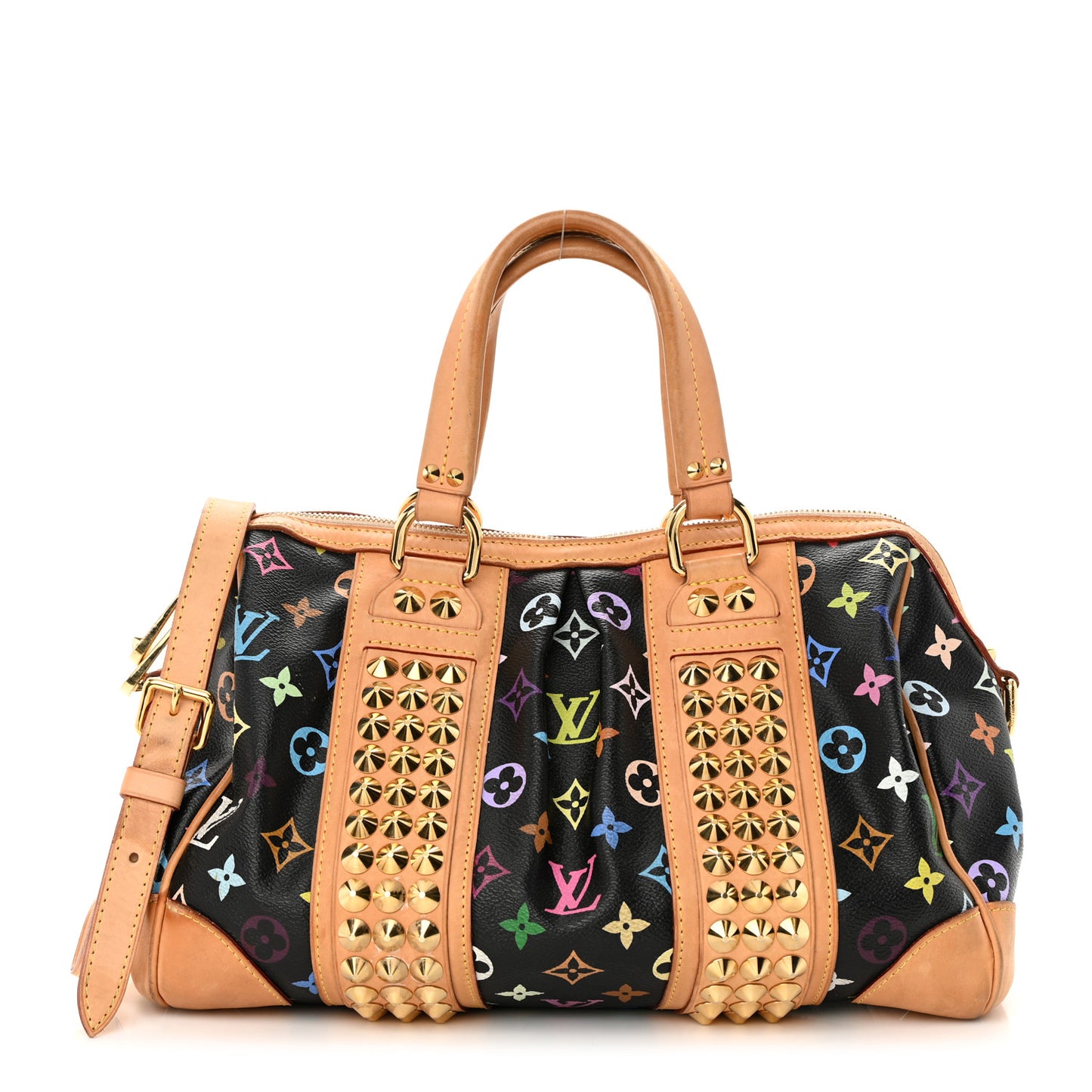 Monogram Multicolor Courtney MM Black