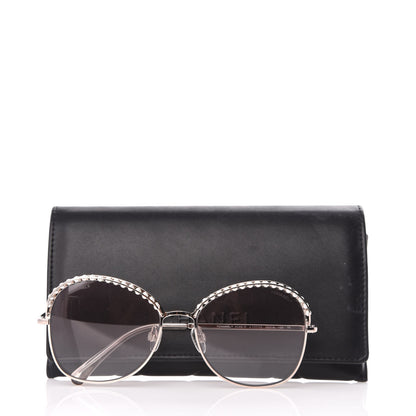 Chanel Pearl Sunglasses 4246-H Pink Gold 8 of 8