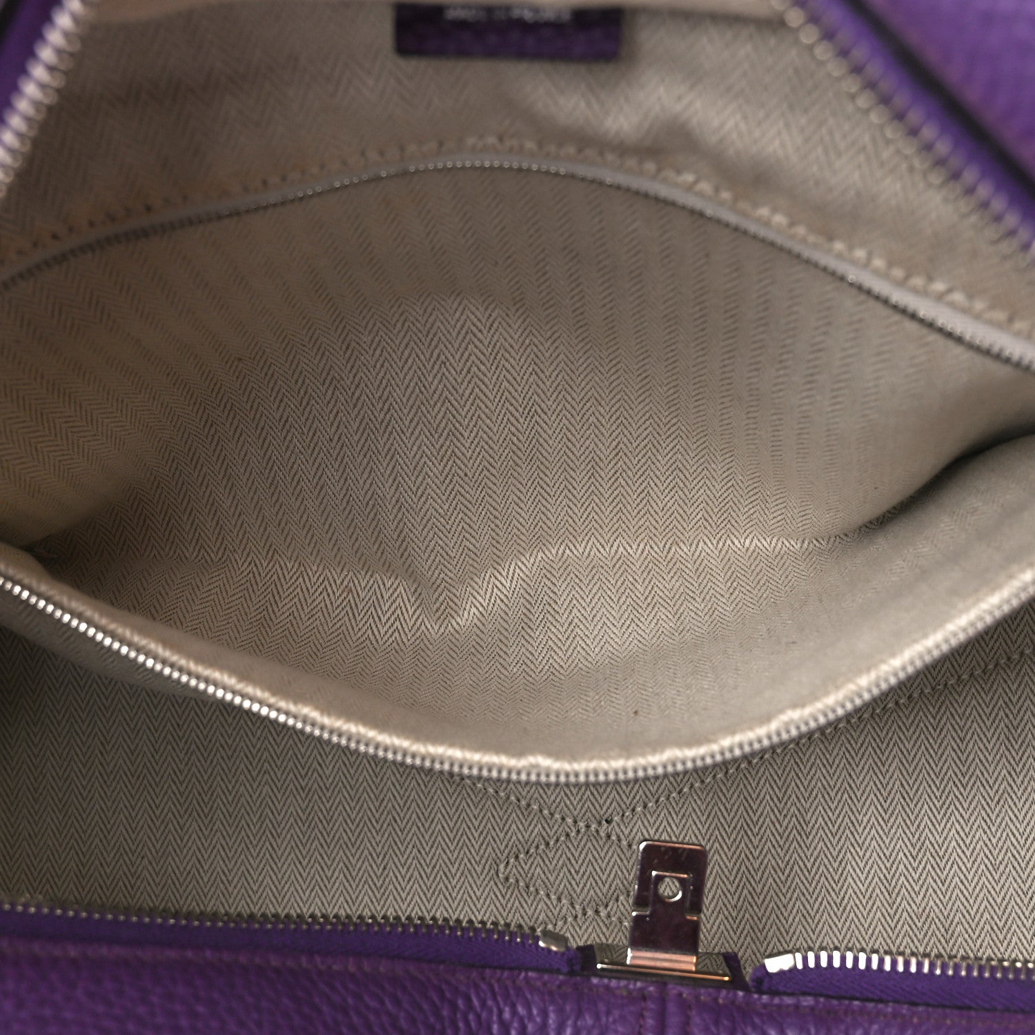 Hermes Taurillon Clemence Victoria II 35 Ultraviolet 6 of 14
