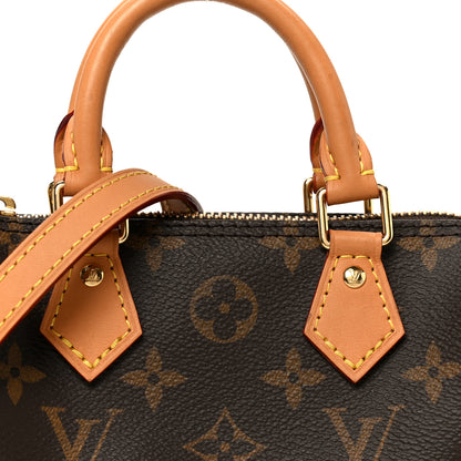 Louis Vuitton Monogram Nano Speedy Bandouliere 7 of 10