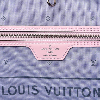 Louis Vuitton Monogram Escale Neverfull MM Pastel 6 of 11