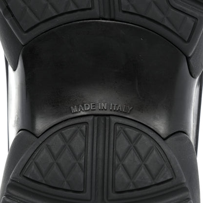 Chanel Calfskin Lambskin CC Uniform Sneakers 40 Black 8 of 9