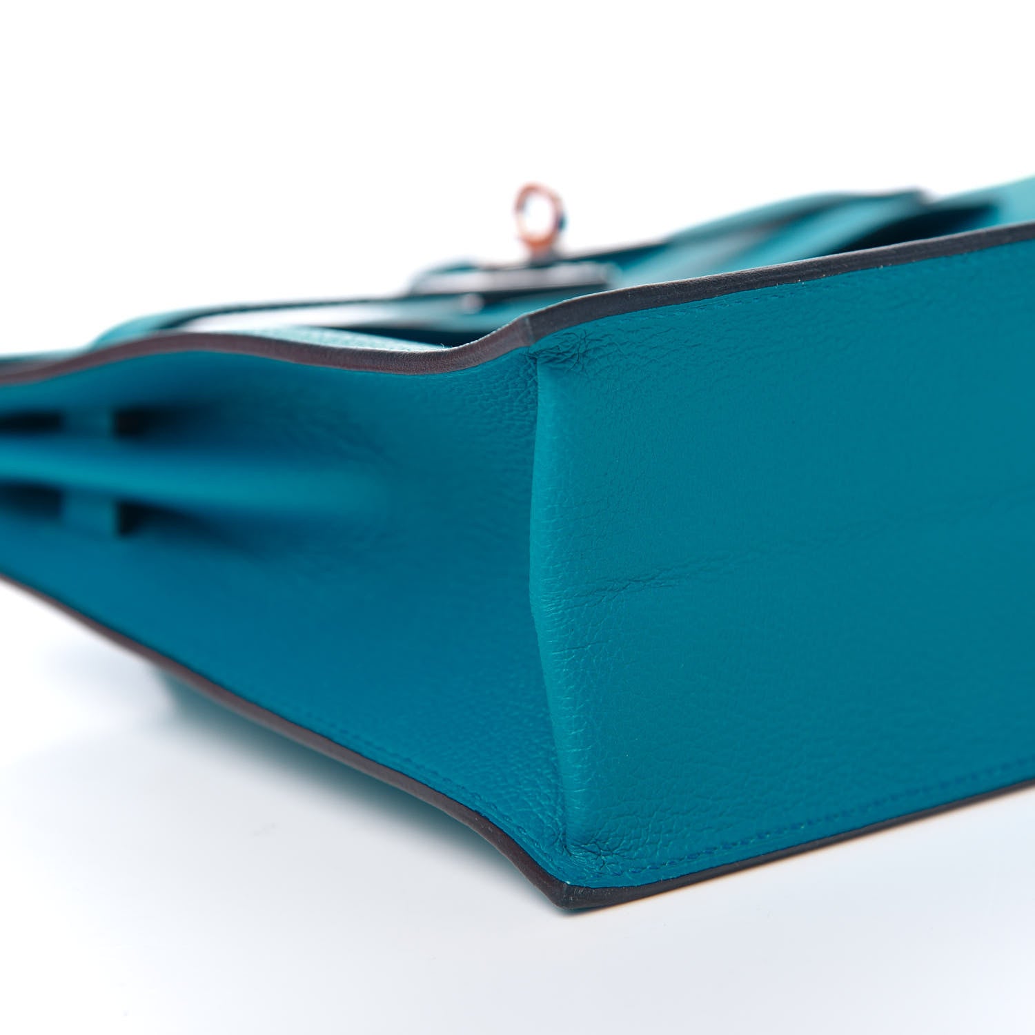 Hermes Evercolor Verso Kelly Danse II Belt Bag Bleu Frida Rose Mexico 8 of 10