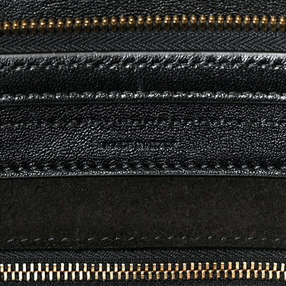 Celine Supple Shiny Lambskin Medium Smiling New Luggage Black 7 of 11