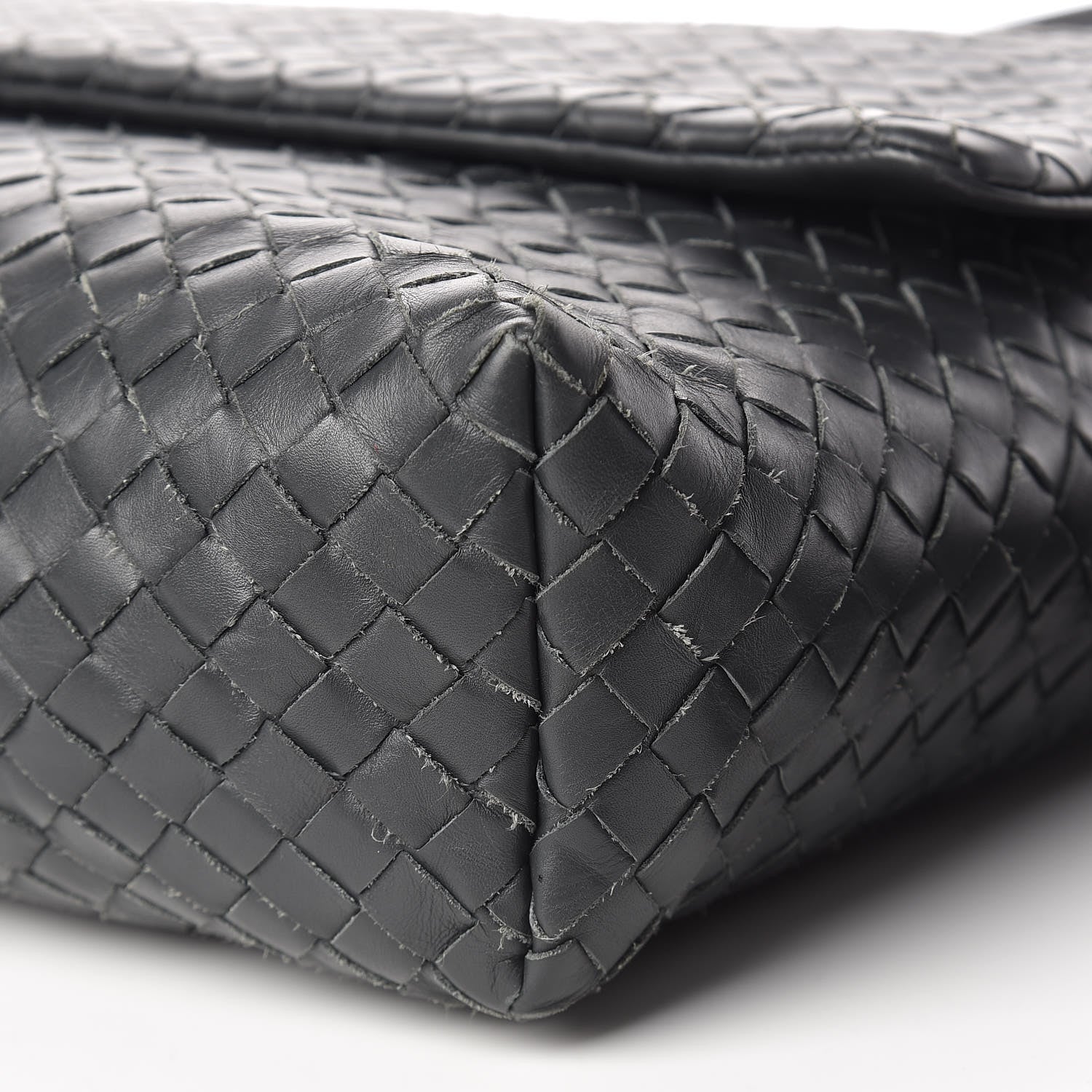 Bottega Veneta Nappa Intrecciato Messenger Bag Ferro Gray 10 of 13