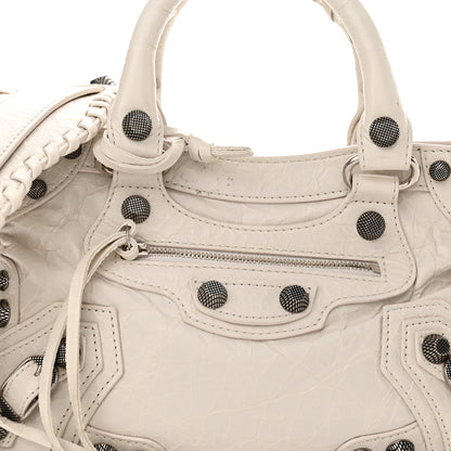 Balenciaga Agneau Arena Neo Cagole Mini Handbag White 9 of 12