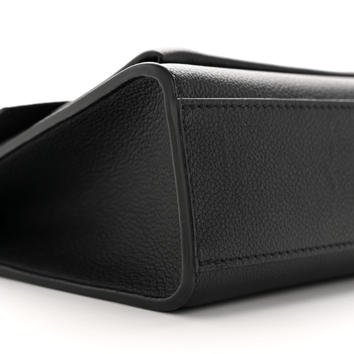 Louis Vuitton Soft Calfskin Mylockme Chain Bag BB Black 8 of 13