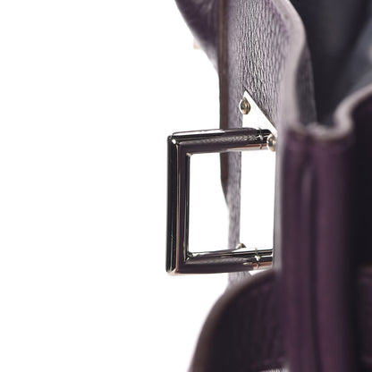 Hermes Taurillon Clemence JPG Birkin 42 Raisin 23 of 56