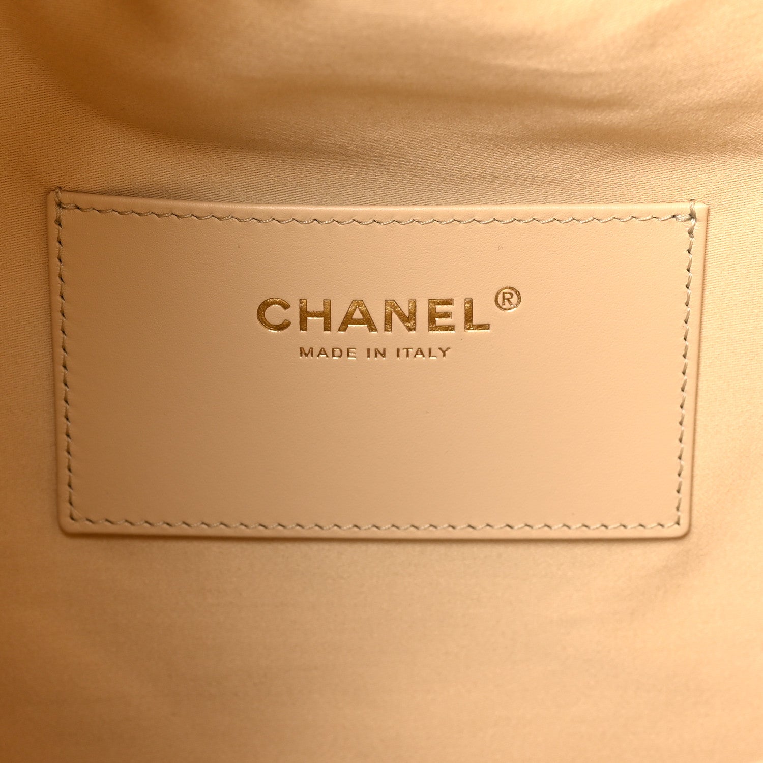 Chanel Caviar Quilted Medium Chanel 25 Handbag Beige 7 of 10
