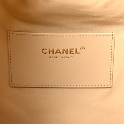 Chanel Caviar Quilted Medium Chanel 25 Handbag Beige 7 of 10