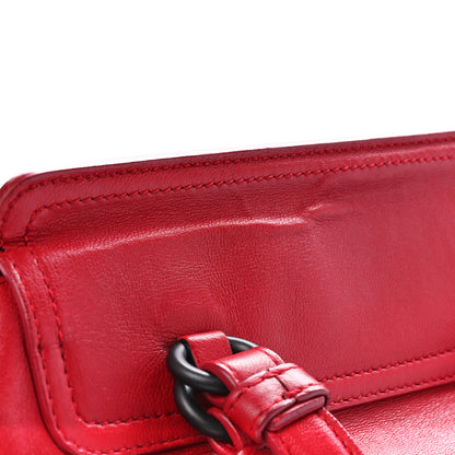 Bottega Veneta Nappa Intrecciato Backpack China Red 15 of 18