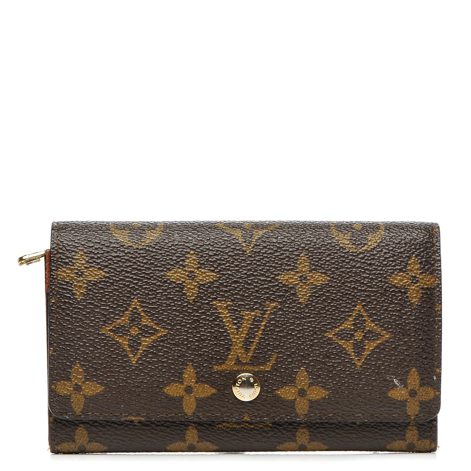 Louis Vuitton Monogram Porte-Monnaie Tresor Wallet 1 of 12