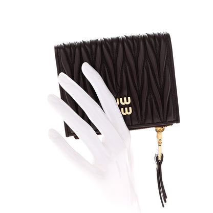 Miu Miu Nappa Matelasse Small Wallet Radica 2 of 7
