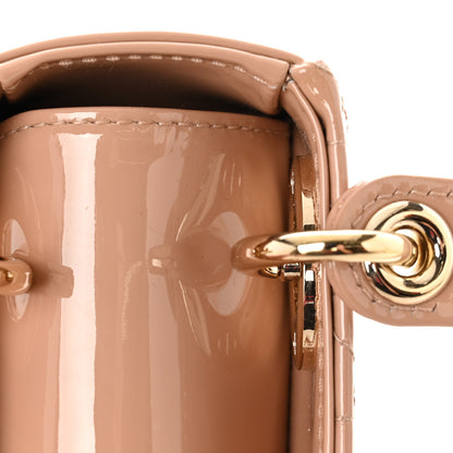 Christian Dior Patent Cannage Mini Lady Dior Light Pink 12 of 12