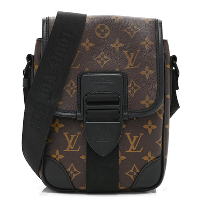Louis Vuitton Monogram Macassar Archy Messenger PM 1 of 9