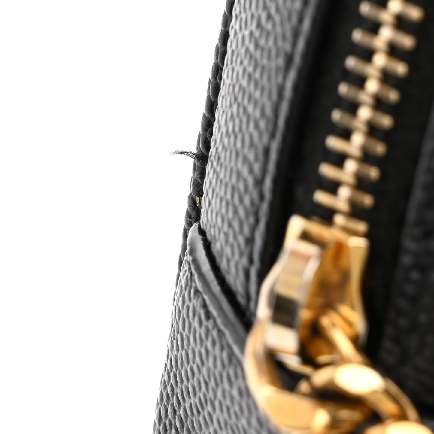 Grain De Poudre Matelasse Monogram Mini Lou Camera Bag Black