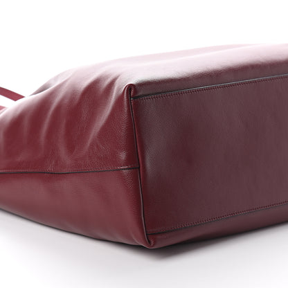 Prada Glace Calfskin City Calfskin Tote Cerise 7 of 8