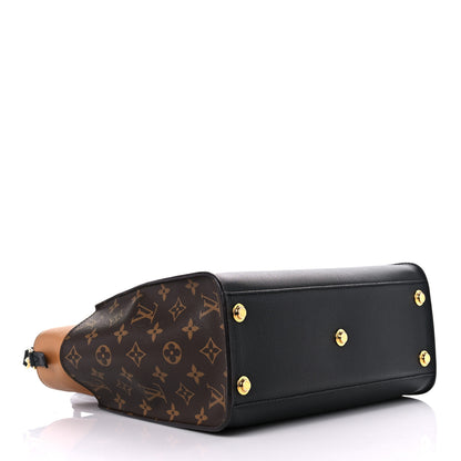 Louis Vuitton Calfskin Monogram On My Side Black 4 of 17