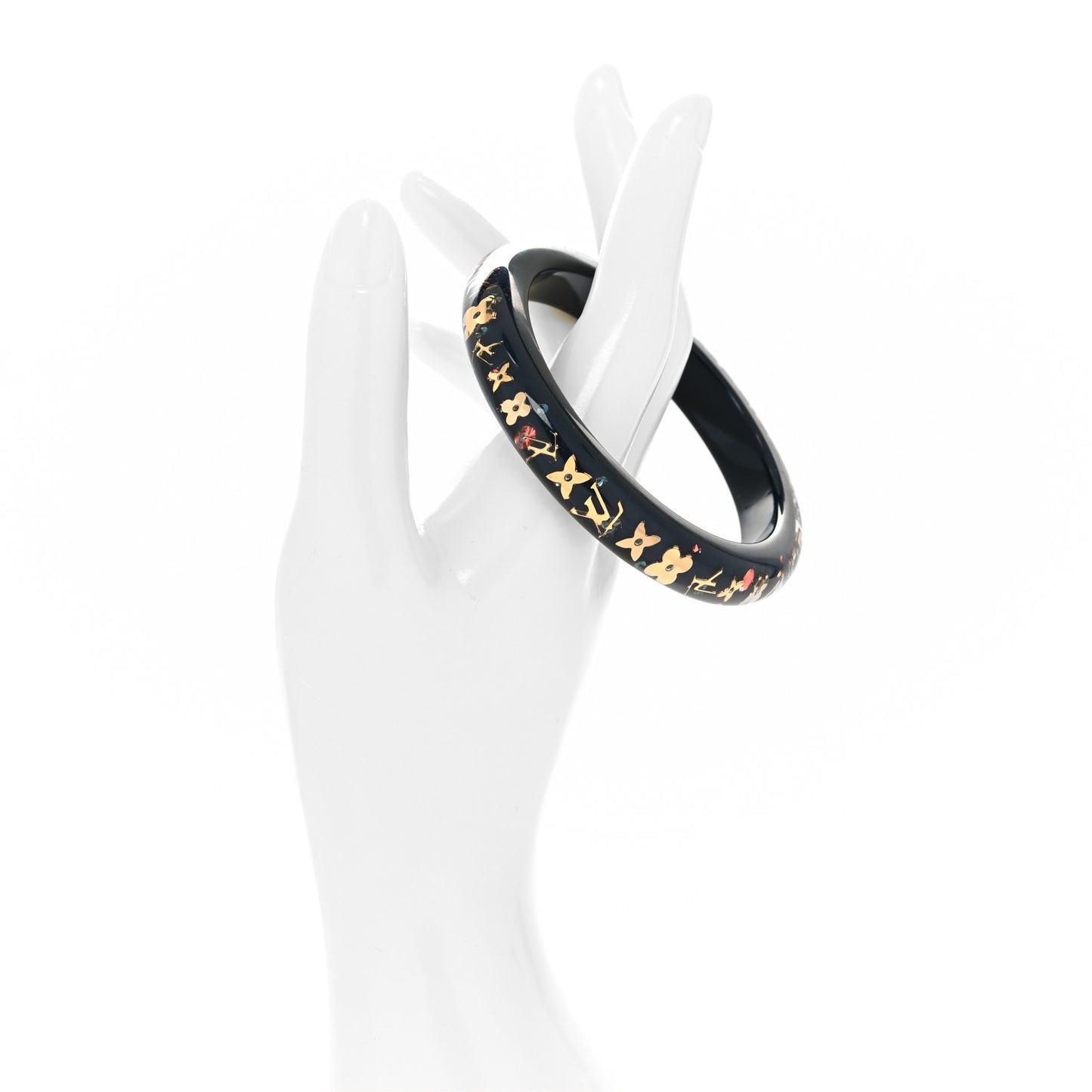 Resin Swarovski Medium Inclusion Bracelet PM Navy