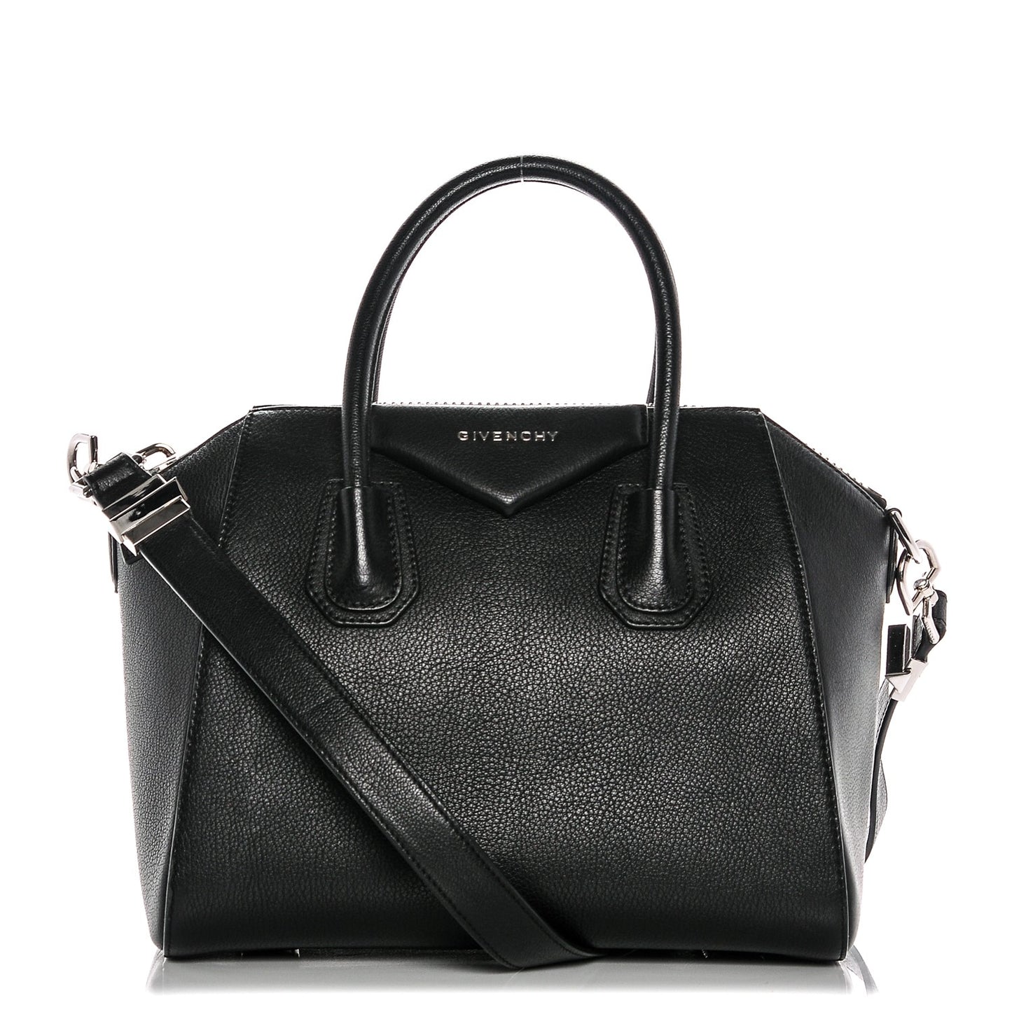 Sugar Goatskin Small Antigona Black