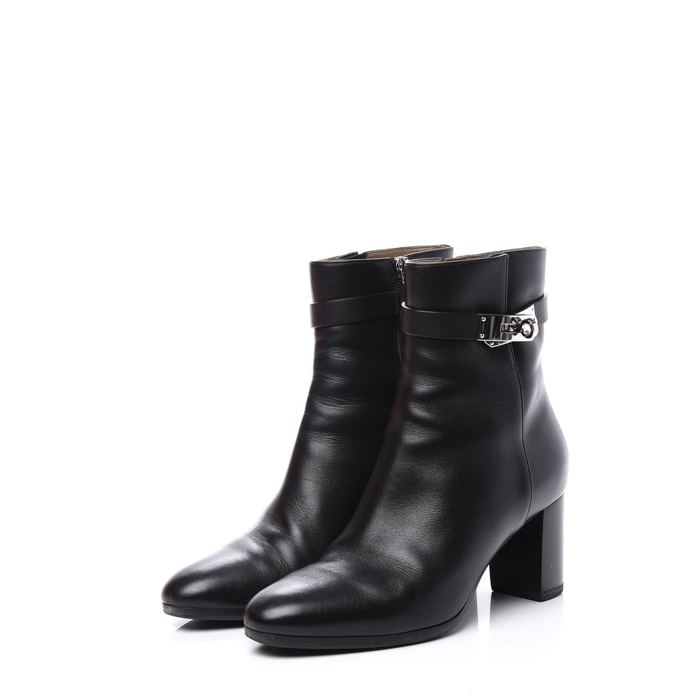 Calfskin Saint Germain Ankle Boots 37.5 Black