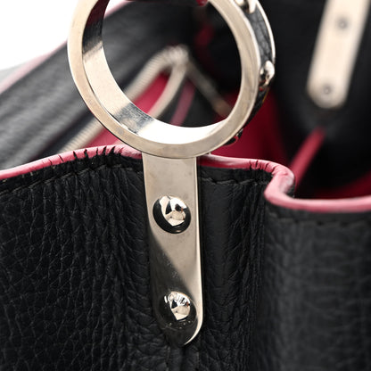 Louis Vuitton Taurillon Capucines BB Cobalt Fuchsia 10 of 11