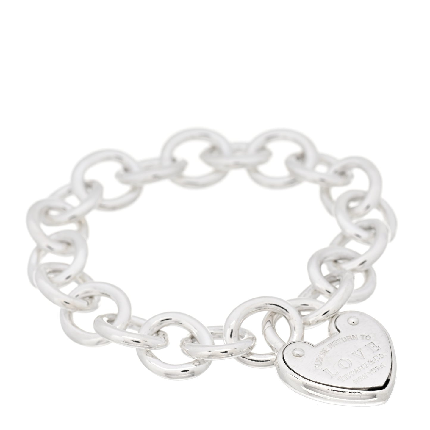Sterling Silver Return to Tiffany Love Lock Bracelet