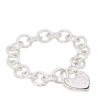 Tiffany Sterling Silver Return to Tiffany Love Lock Bracelet 1 of 5